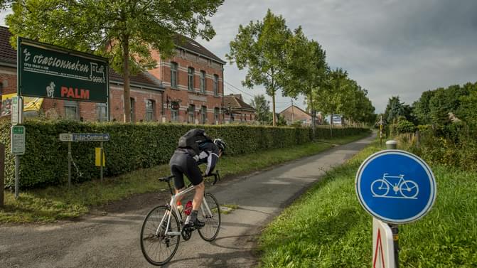 fietser foto